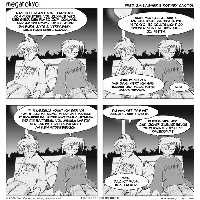 Strip #12: Die Bank