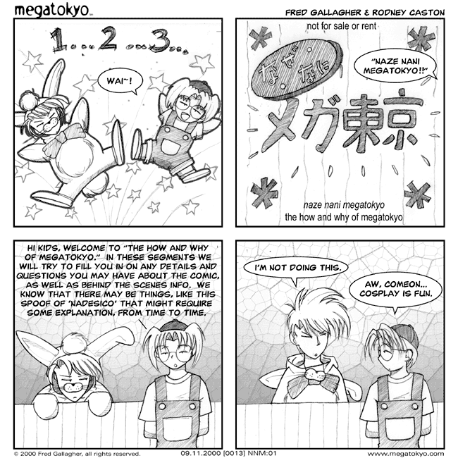 strip #13: Cosplay Blues