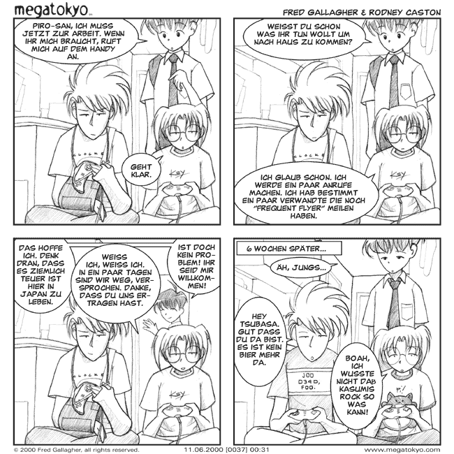 Strip #37: Sechs Wochen