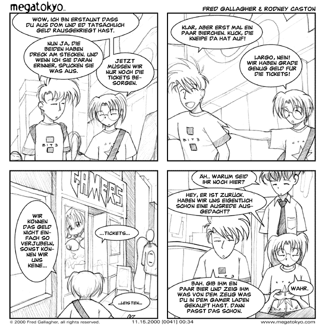 Strip #41: Beinahe daheim